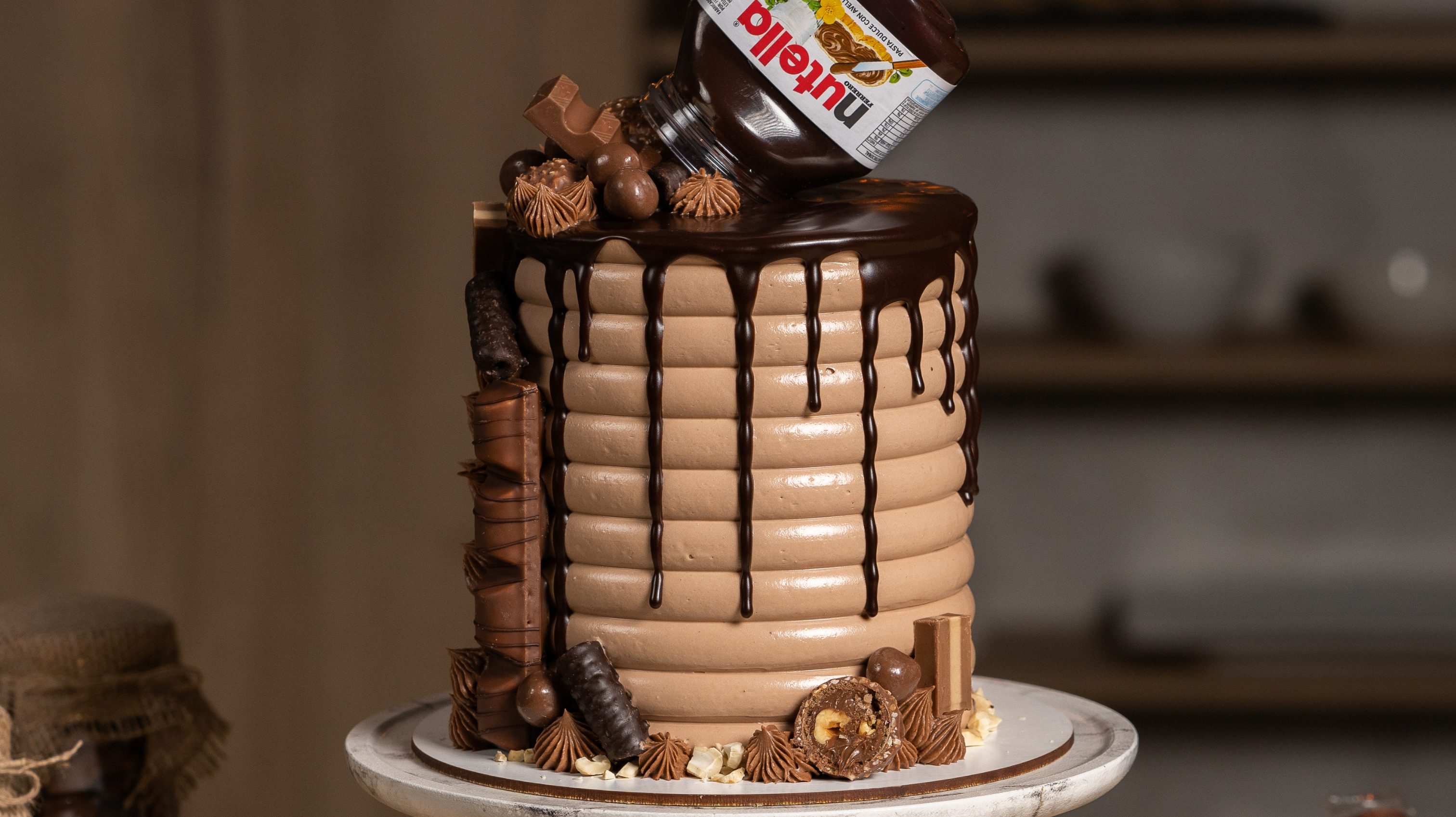 Nutella Cake | 5 Decoraciones fáciles
