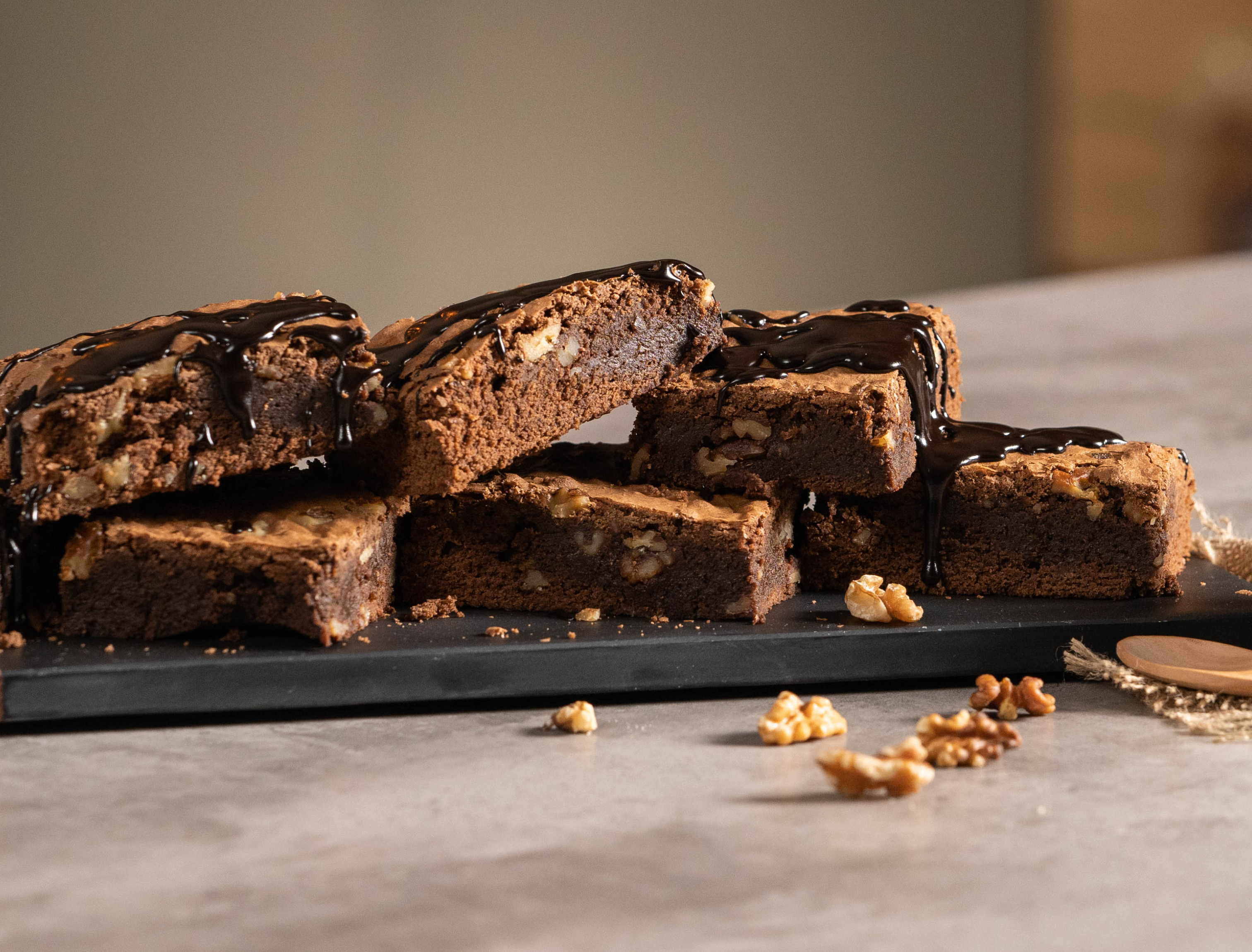 Brownie con Nueces