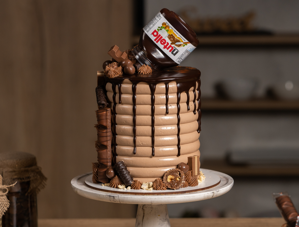 Nutella Cake | 5 Decoraciones fáciles