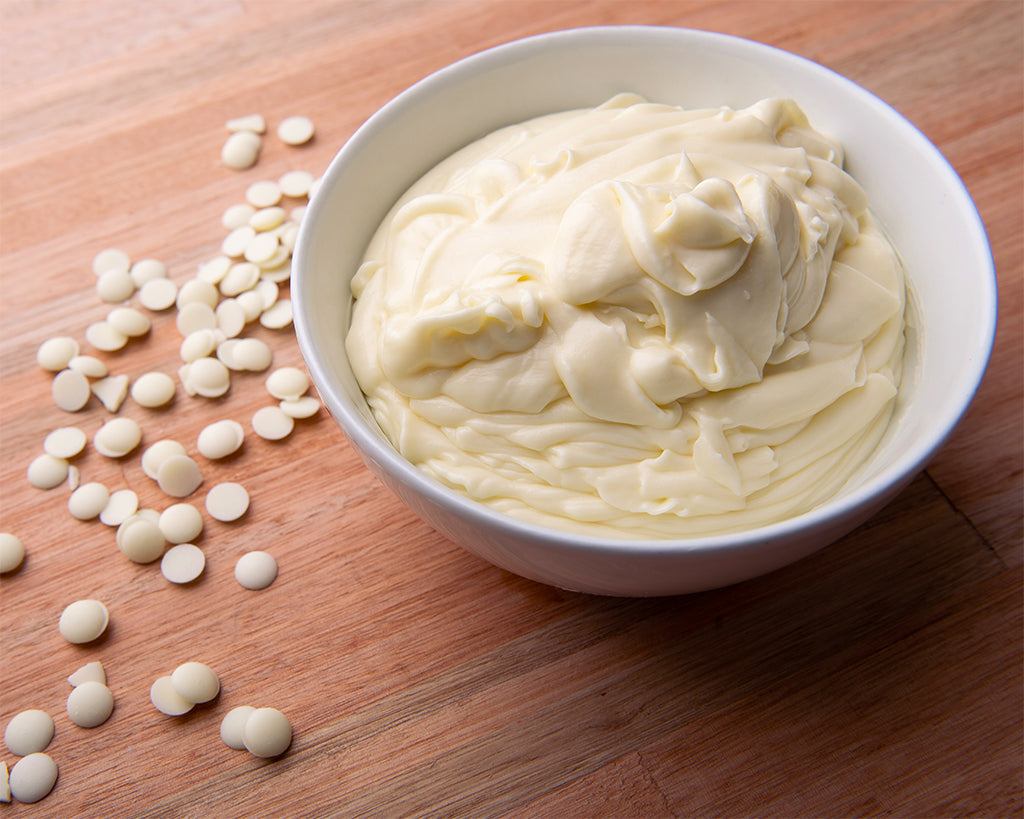 Receta de Ganache de Chocolate Blanco