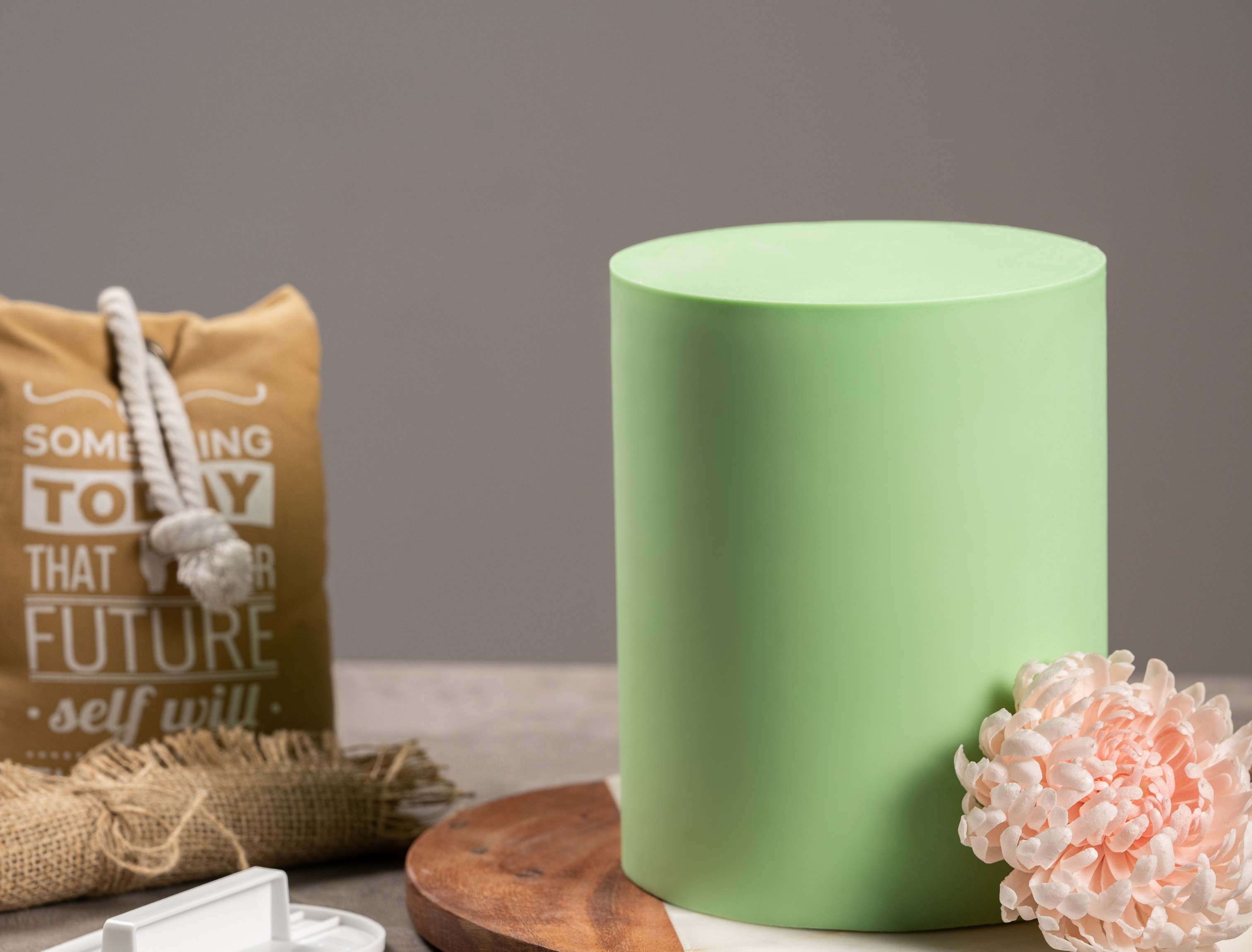 pastel forrado con fondant profesor Leonardo Espinoza