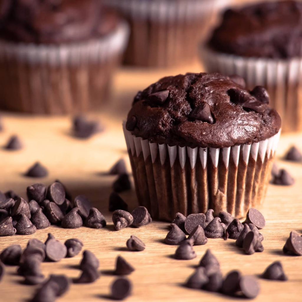 Muffins de chocolate tipo starbucks
